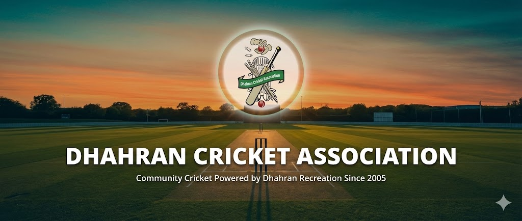 Dhahran Cricket Association banner